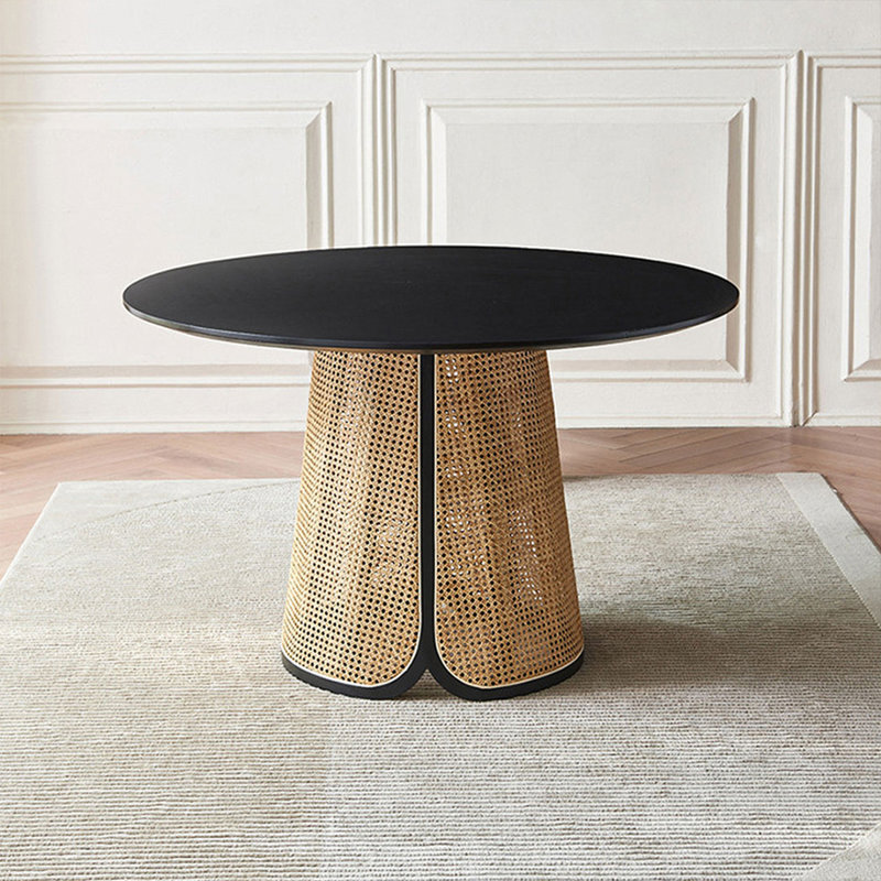Table de salle à manger Retro, H 29,92 po x L 39,37 po x l 39,37 po