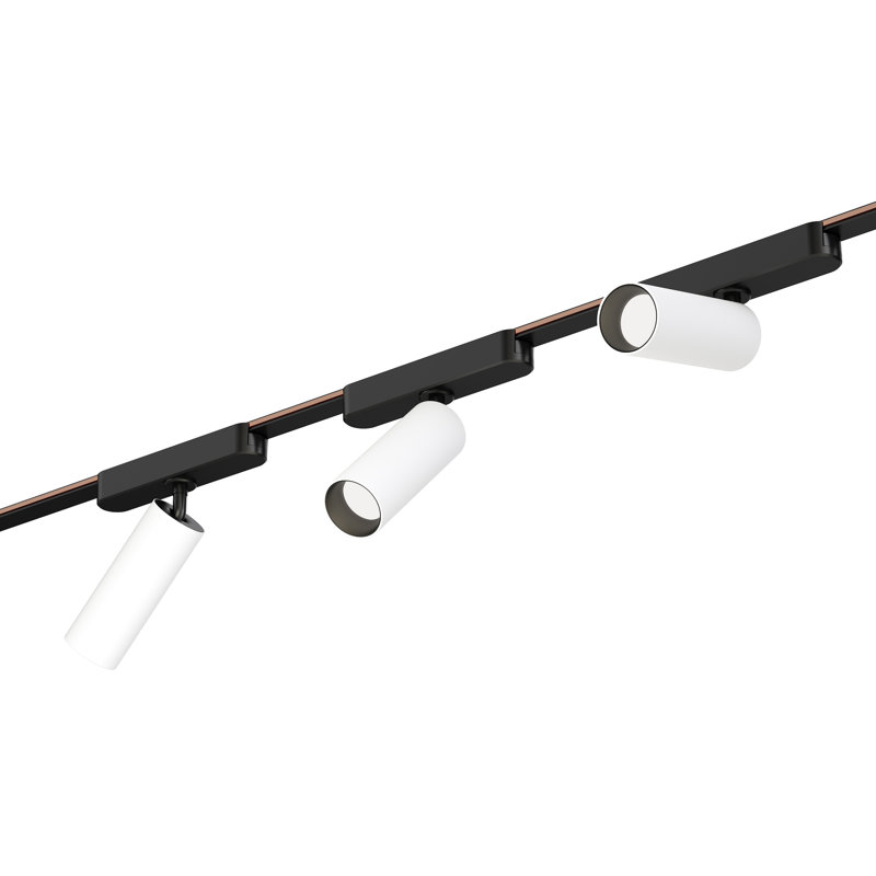 Continuum - Track LED Adjustable Track Head, White/Black