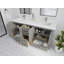 Ensemble de meuble-lavabo double 72 po Esin-78598349