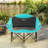 Double Camping Chair for Adults, Padded & Folding with Cup Holders