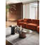 Mushroom Pedestal Coffee Table with Wooden Base-93137897
