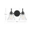 2 Light Transparent Vanity Light-498537521