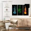 «Blazing Electric Guitars», reproduction sur toile-1986233386