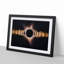 The Eclipse in Abstract - Picture Frame Graphic Art Print-55737321-55737323