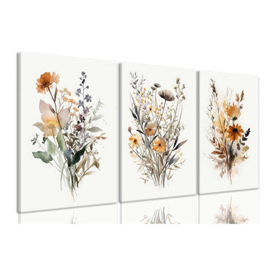 3 Piece Wrapped Canvas Print