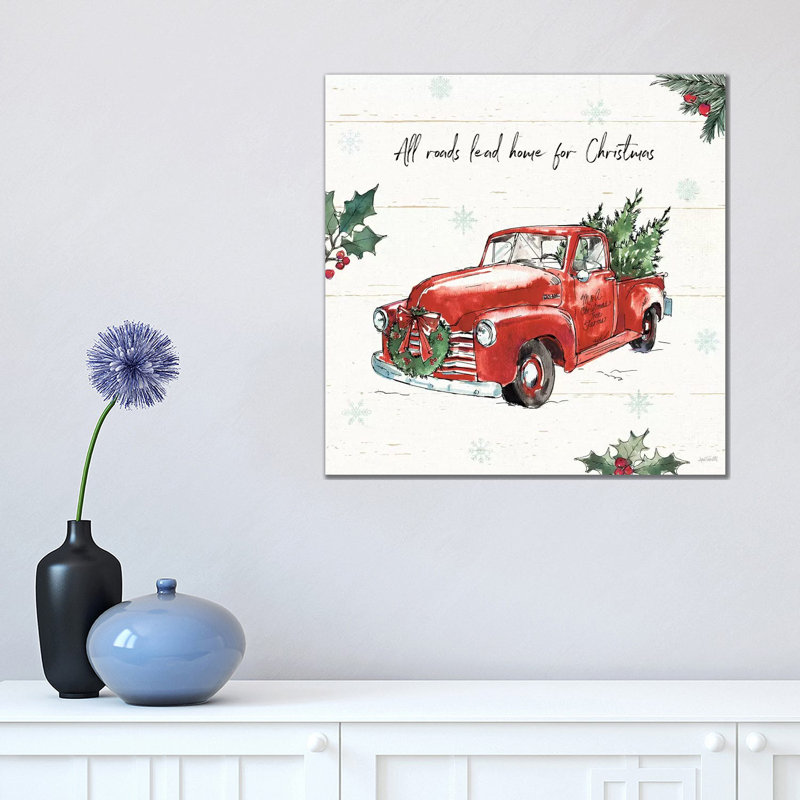 Holiday On The Farm VI by Anne Tavoletti - Wrapped Canvas Print, 45.72 cm H x 45.72 cm W