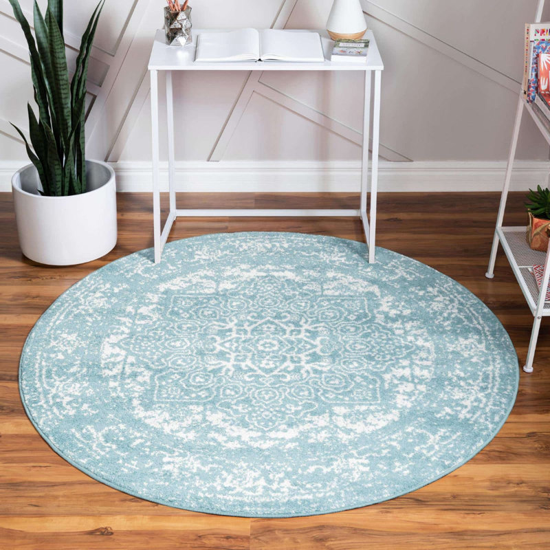 Valjean Oriental Indoor Rug, Round 3'3"
