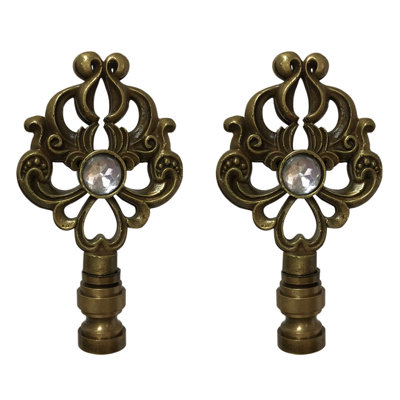 Floral Filigree Lamp Finial