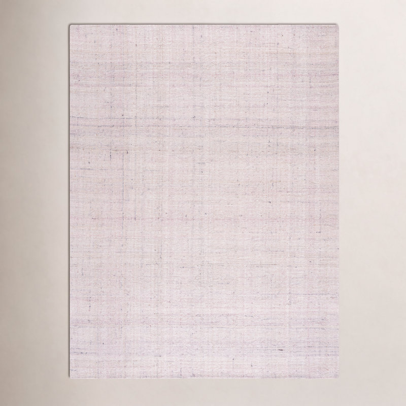 Abstract Hand Tufted Performance Solid Color Indoor Rug, Rectangle 8' x 10'