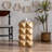 23.62"Height Three-Dimensional Embossed  Pattern Design Retro Side Table Retro Furniture