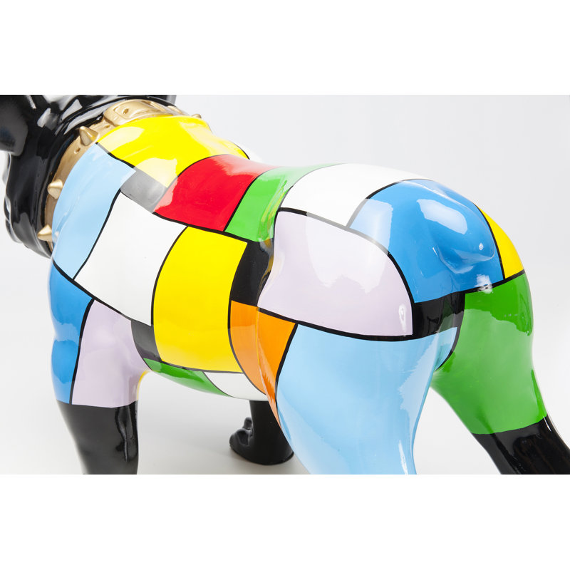 Deco Figurine Bulldog Colore