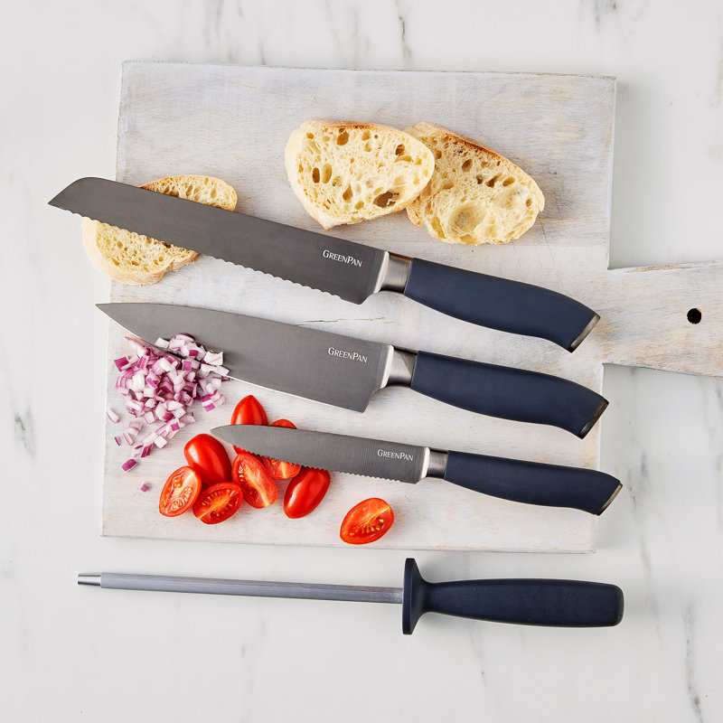 GreenPan Titanium 15-Piece Knife Block Set