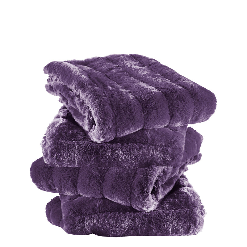 Square Throw Pillow Cover, Blackberry