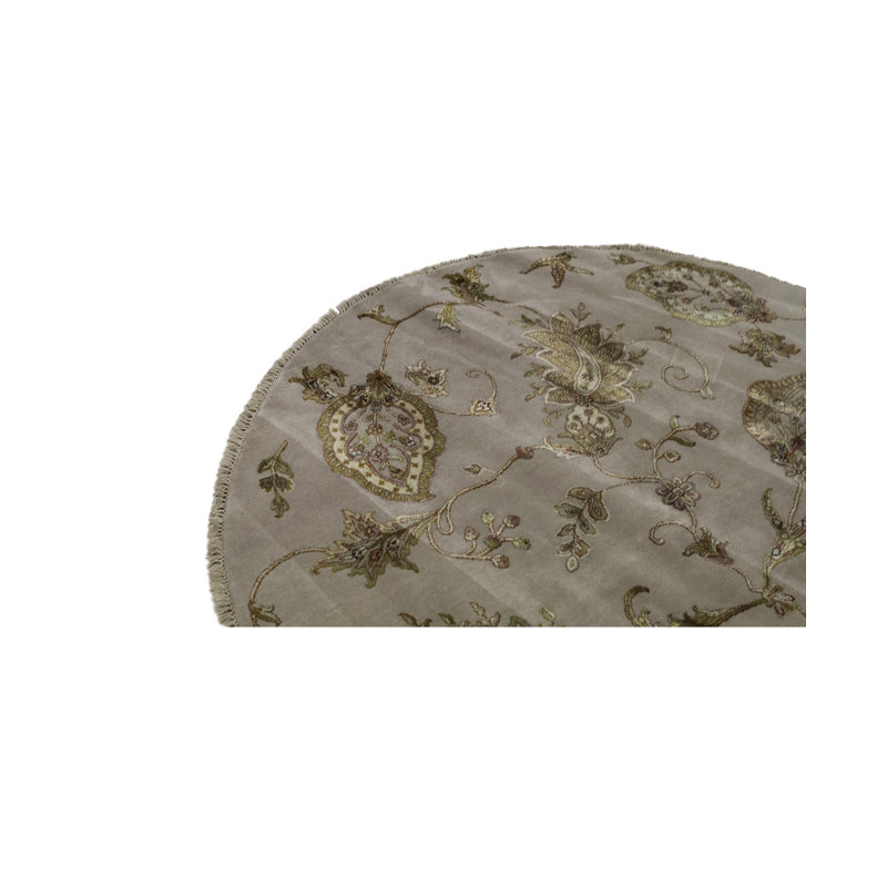 Wool Floral Area Rug