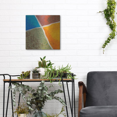 'Out Of The Box 4' by Alicia Ludwig Metal Wall Art