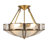 Keyin 17.71Inch Classic Flower-shaped Ceiling Light