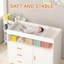 Commode 3 tiroirs, table à langer pour bébés