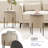 Modern Round Boucle Ottoman With Storage-169935288