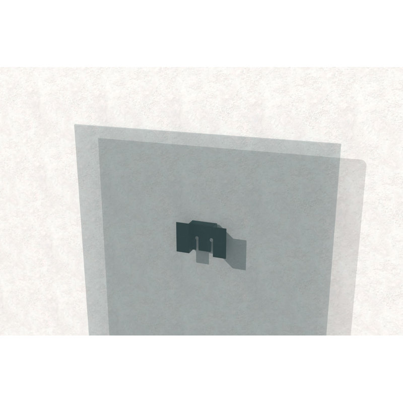 3 Piece No Frame Print on Glass, 40cm H x 40cm W x 0.4cm D