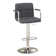 Aarvin Swivel Upholstered Adjustable Height Counter Stool with Metal Frame
