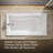 Mariposa 66" x 35.875" Whirpool Bathtub-10978449