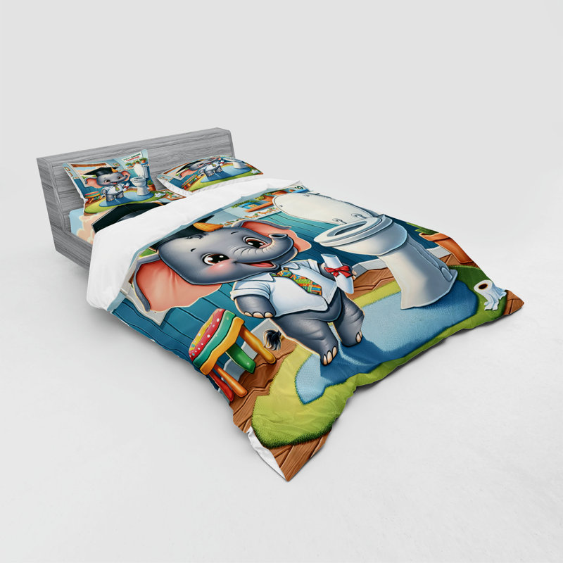 Ensemble de literie Ambesonne, King Duvet Cover + 3 Additional Pieces