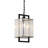 1-Light Black Mini Crystal Pendant Light with Crystal Shade with Adjustable Chain for Kitchen Island-613119399-627230281