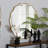 Fraizer Weston Modern Glam and Luxe Antique Goldleaf Wood Accent Wall Mirror