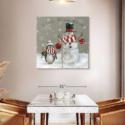 Lelend Snow Penguins Let It Snow