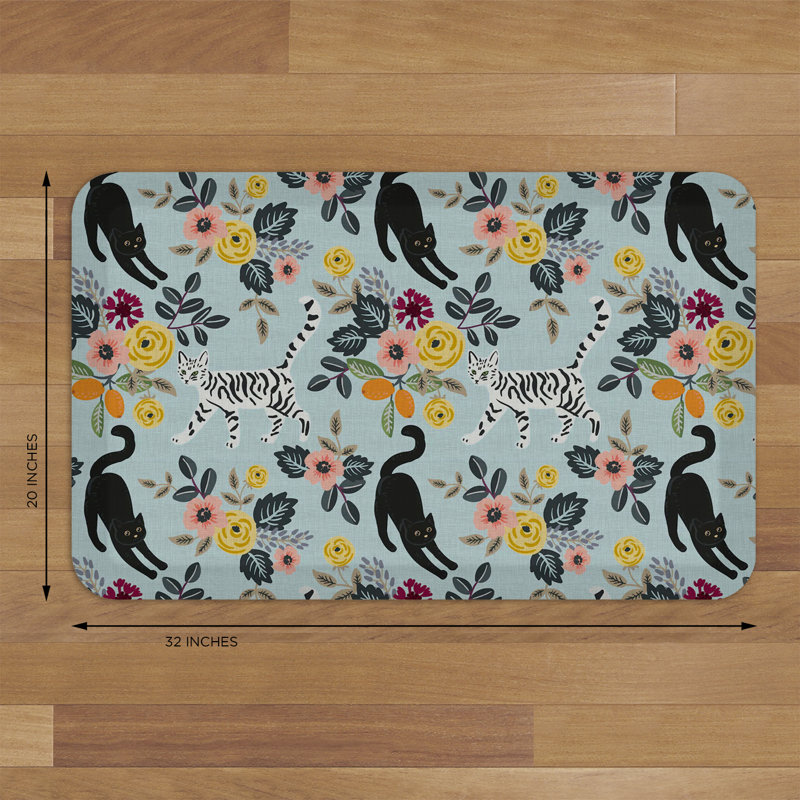 Tapis anti-fatigue Funky Feline