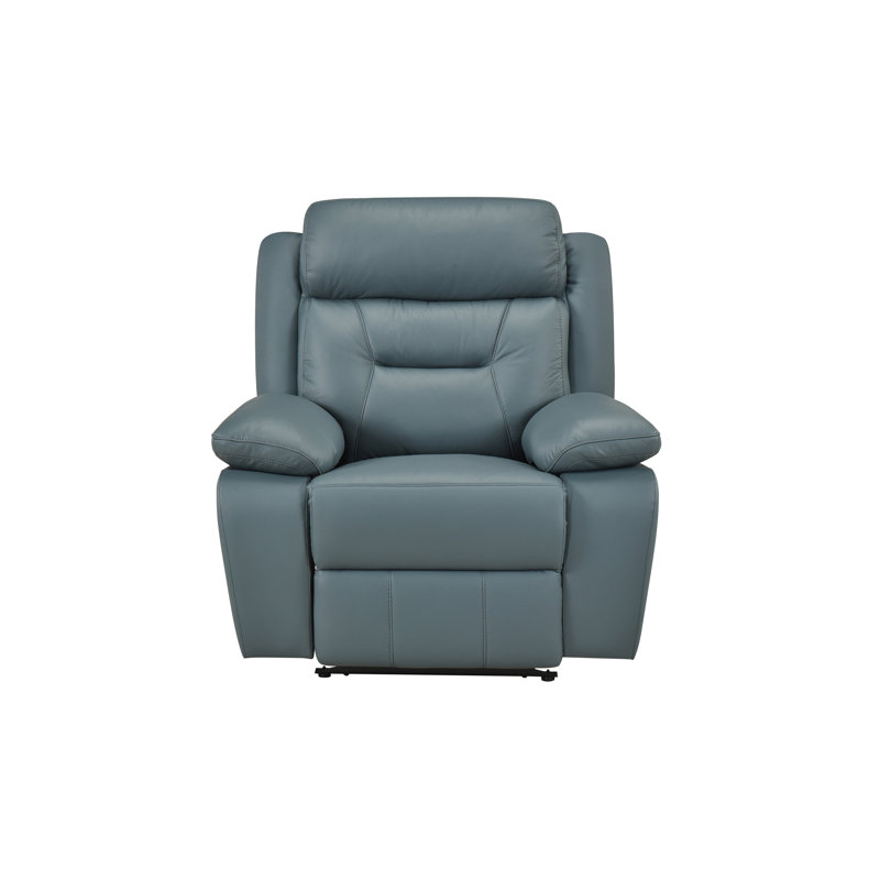 Fauteuil inclinable électrique, bleu-gris, Blue-Grey