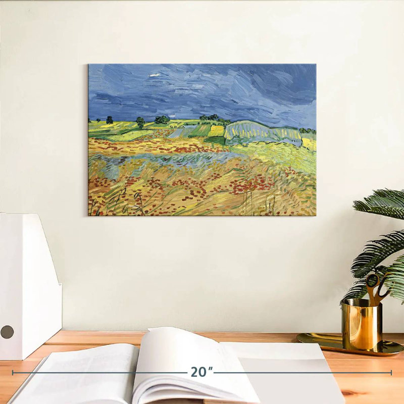 The Fields, 8" H x 12" W