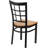 Prompton Window Back Metal Restaurant Chair-646773764
