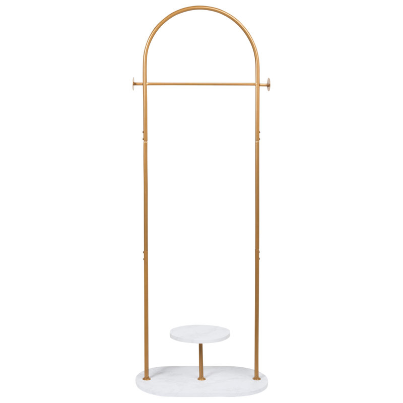 Steel Freestanding 2 - Hook Coat Rack