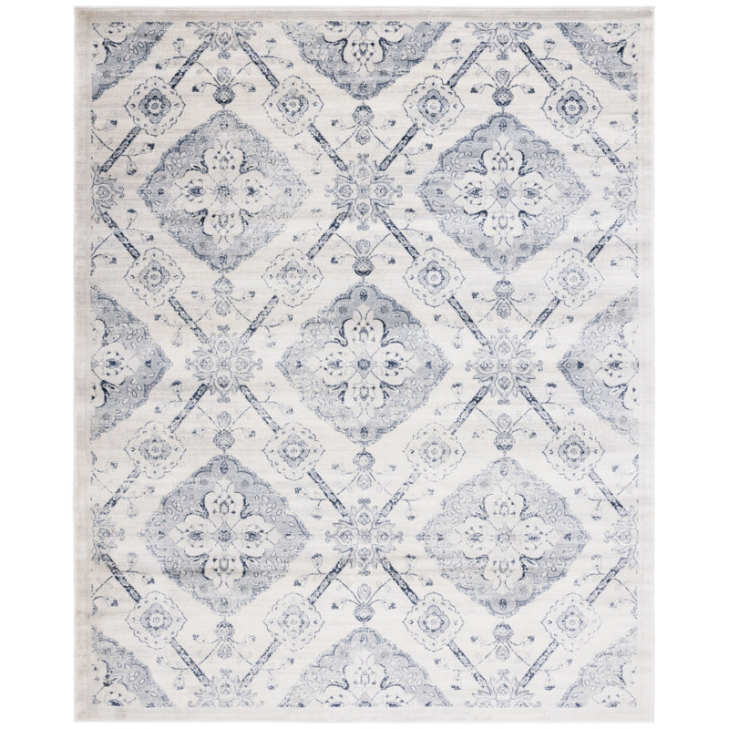 Joana Performance Floral Rug, Rectangle 8' x 10'