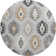Premium Machine Washable Prisco Silver Rug