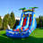 HeroKiddo 15 FT Ocean Shark Commercial Grade Water Slide (with Pool and Blower)