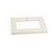 Plateau de meuble-lavabo simple 30,56 po WideAppeal ™-27078917-27078919