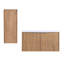 Meuble-lavabo de salle de bain avec lavabo et armoire latérale - 36 po-2083761429