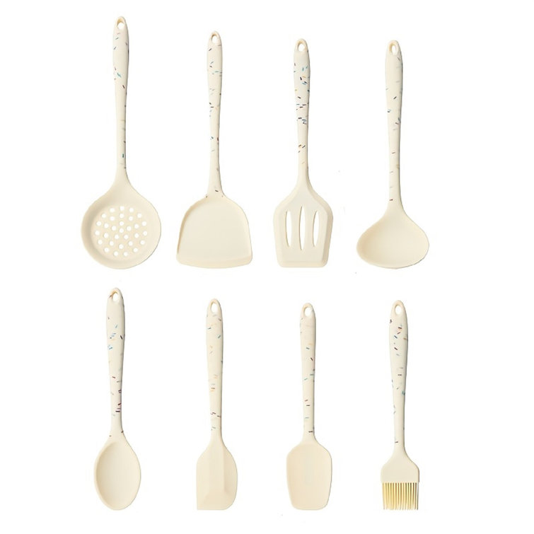 Smirly Silicone Kitchen Utensils Set with Holder: Silicone Cooking Utensils  Set for Nonstick Cookwar…See more Smirly Silicone Kitchen Utensils Set