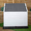 Small Outdoor Plastic Dog House With Raised Bed-159232490
