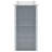 Raised Bed Grey Galvanized Steel 39.4" x 15.7" x 30.3" Durable Outdoor Garden