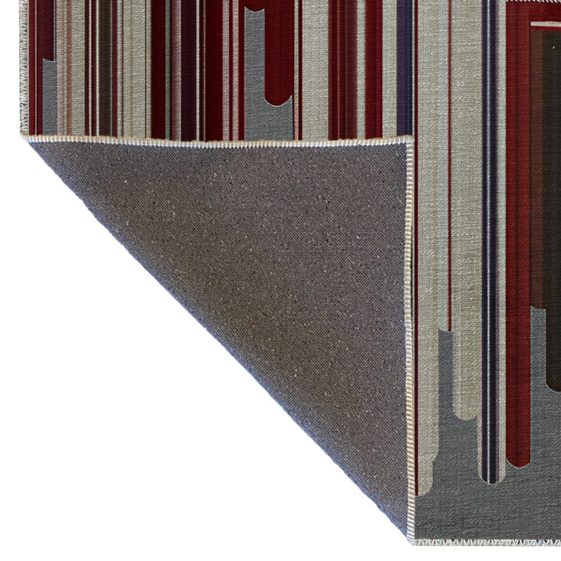 Tapis intérieur / extérieur rectangulaire Rysa, Rectangle 3 pi 3 po x 6 pi 7 po