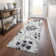 Premium Machine Washable Prisco Black Rug