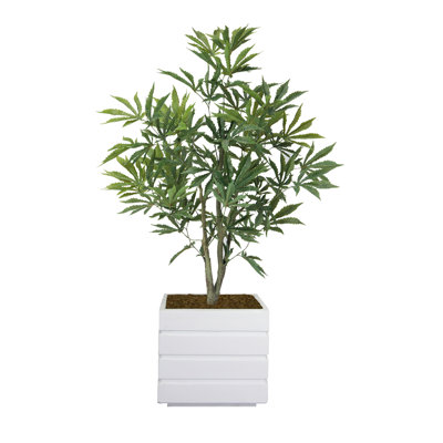 Arbre à fleurs artificiel en pot 42 po
