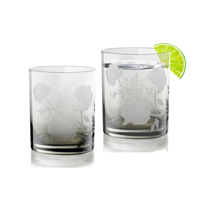 Ensemble de 2 pivoines gris DOF, Gris