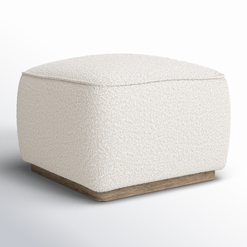 Sinclair Square Ottoman-21", Knoll Natural Polyester Blend