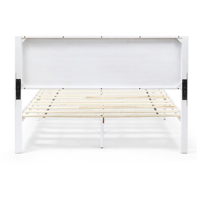 Red Barrel Studio® Damaris Solid Wood Platform Bed & Reviews | Wayfair