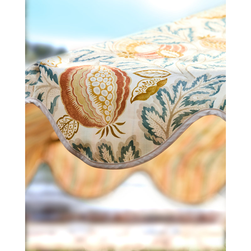 Cantaloupe Fabric, Sandstone/Agave