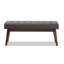 Polyester Upholstered Bench-593335022